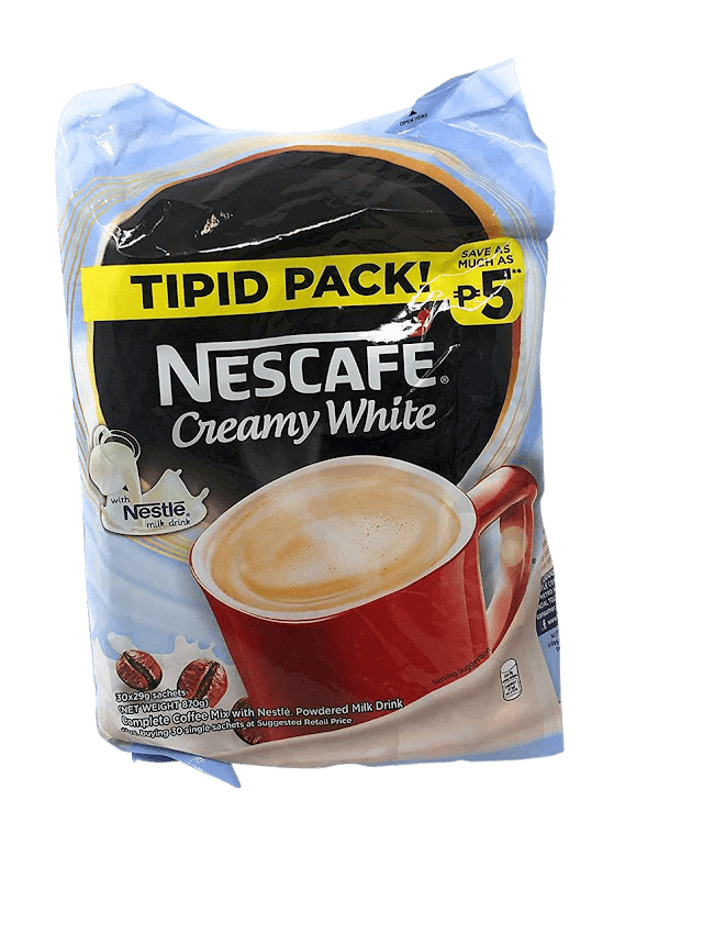 Nescafe Philippines 3in1 Instant Coffee Creamy White Flavor 30 Sachets X 28g Pack Of 1 Walmart Com Walmart Com