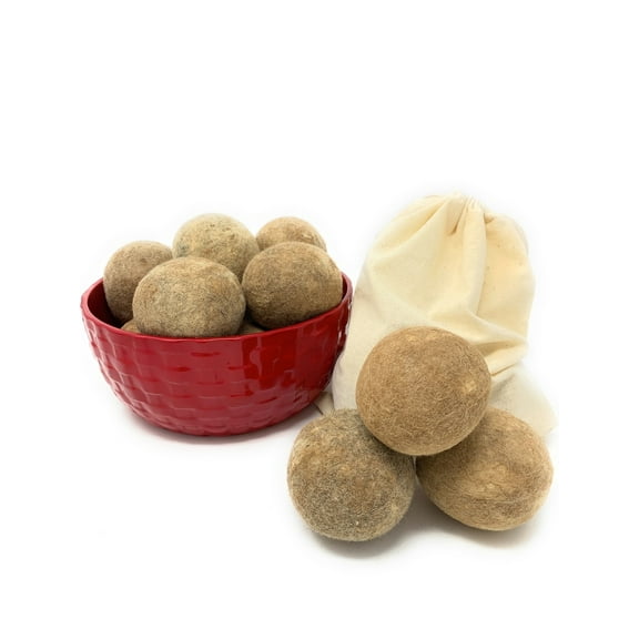Alpaca Home - 100% Alpaca Wool Dryer Balls - Felted - Set of 3