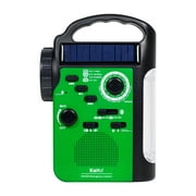 Kaito KA340 Bluetooth Lantern Flashlight with AM/FM NOAA Weather Radio Green