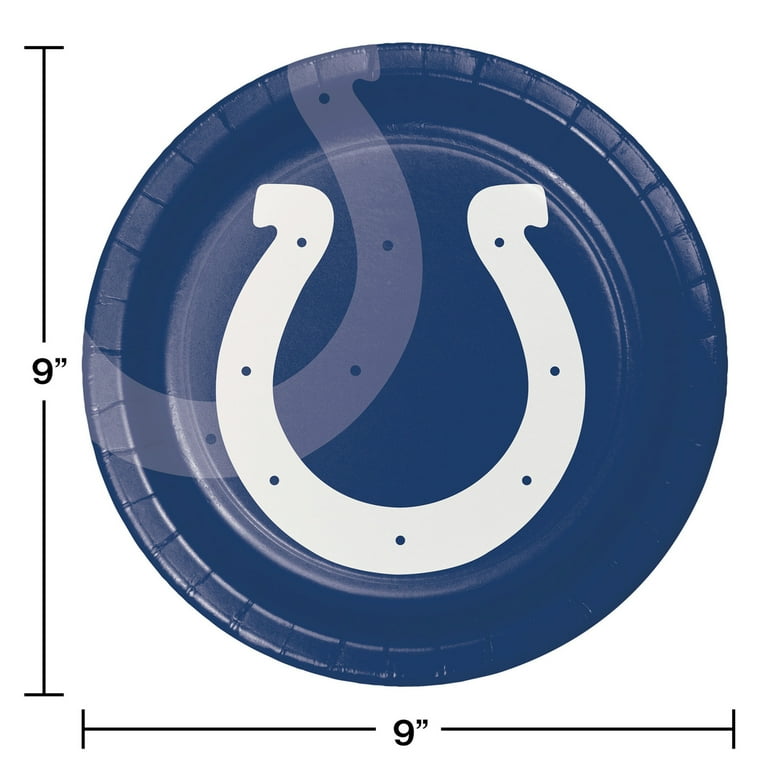 Indianapolis Colts Paper Plate & Napkin Party Kit - NFL Supplies