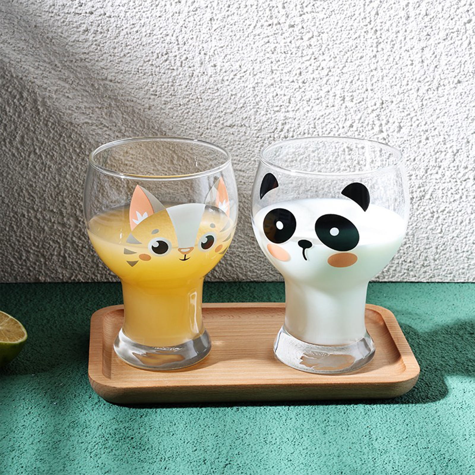 Cute Bear Double Wall Glass Mug – Animi Causa