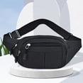 thumbnail image 4 of Riñonera Bolso bandolera multiusos Bolsa de dinero de nylon para correr al aire libre Ciclismo Caminar Hugtrwg  Para Estrenar, 4 of 6