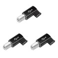 thumbnail image 3 of relayinert Type-c USB Adapter Cables Connector Data Transfer Universal Laptop Cellphone Computer Converter Connecting Adapters Elbow Head/Black 3PCS, 3 of 6