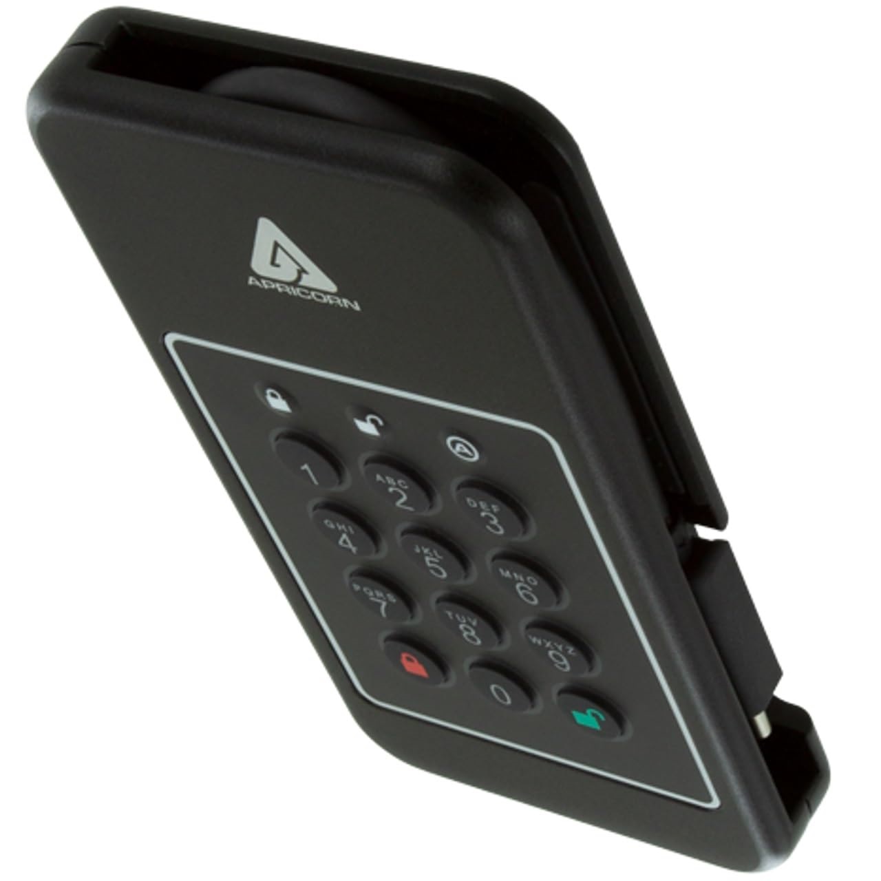 Apricorn Aegis NVX 1 TB Portable Rugged Solid State Drive External TAA Compliant