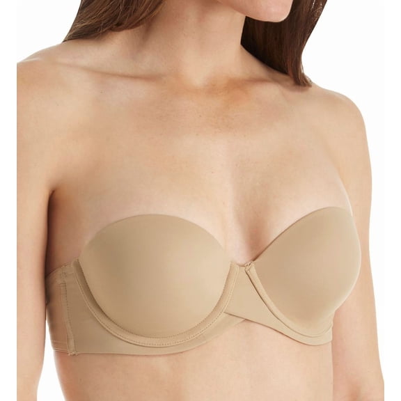 Women's Self Expressions SE6990 Stay Put Strapless Bra (Body Beige 34B)