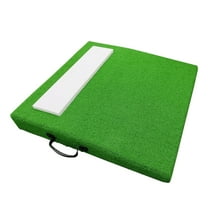 Zeronic Portable Pitching Mounds for Baseball Pitchers with Anti-fade Turf and Carry Handles for Youth Indoor Outdoor Baseball Pitching Training