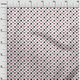 thumbnail image 3 of oneOone Georgette Viscose White Fabric Poker Card Sewing Craft Projects Fabric Prints By Yard 42 Inch Wide, 3 of 4