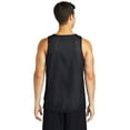 thumbnail image 2 of Classic Men Mesh Reversible Tank Color Black Size 3X-Large, 2 of 8