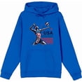 thumbnail image 3 of USA Volleyball Adult Blue Long Sleeve Hoodie-Medium, 3 of 4