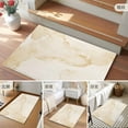 thumbnail image 6 of 2x3 Door Mat Rug, Marble Beige Non-Skid Rubber Backing Large Rectangle Rugs - Living Room Bedroom Home Office, Modern Abstract Ink Painting Luxury Indoor Floor Mat Carpets Washable Rug, 6 of 9