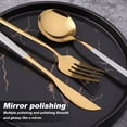thumbnail image 3 of Ensemble de Couverts de Voyage, Ensemble de Couverts en Acier Inoxydable, Ensemble de Couverts Réutilisables, Boîte à lunch Portative pour Couverts de Camping et de Bureau, 3 of 7