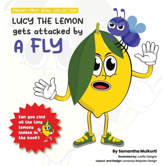 Freaky Fruit Bowl Collection Lucy the lemon gets attacked by a fly, Book 5, (Hardcover)