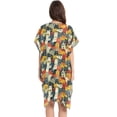 thumbnail image 3 of Beach Vacation Clothes Kimono Cardigan Loose Swimsuit Cover Up for Women Cats with House S, 3 of 6