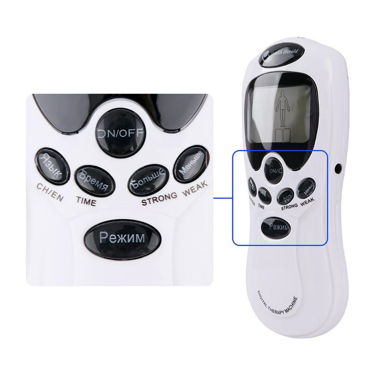 Tens Muscle Stimulator 36-Mode Electric EMS Acupuncture Body Massage  Digital Therapy Slimming Machine Electrostimulator