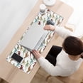 thumbnail image 3 of Long Mouse Pads for Desk,White Dinosaur Silhouette Pattern Desk Mats on Top Of Desks, Desk Mouse Pad Extra Large with 3mm Non-Slip Base and Stitched Edge for Gaming,Office,Work,Home 31.5"x11.8", 3 of 6