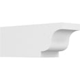 thumbnail image 1 of Ekena Millwork RFTP05X06X16NEW 6 x 5 x 16 in. Standard Newport Architectural Grade PVC Rafter Tail, 1 of 1