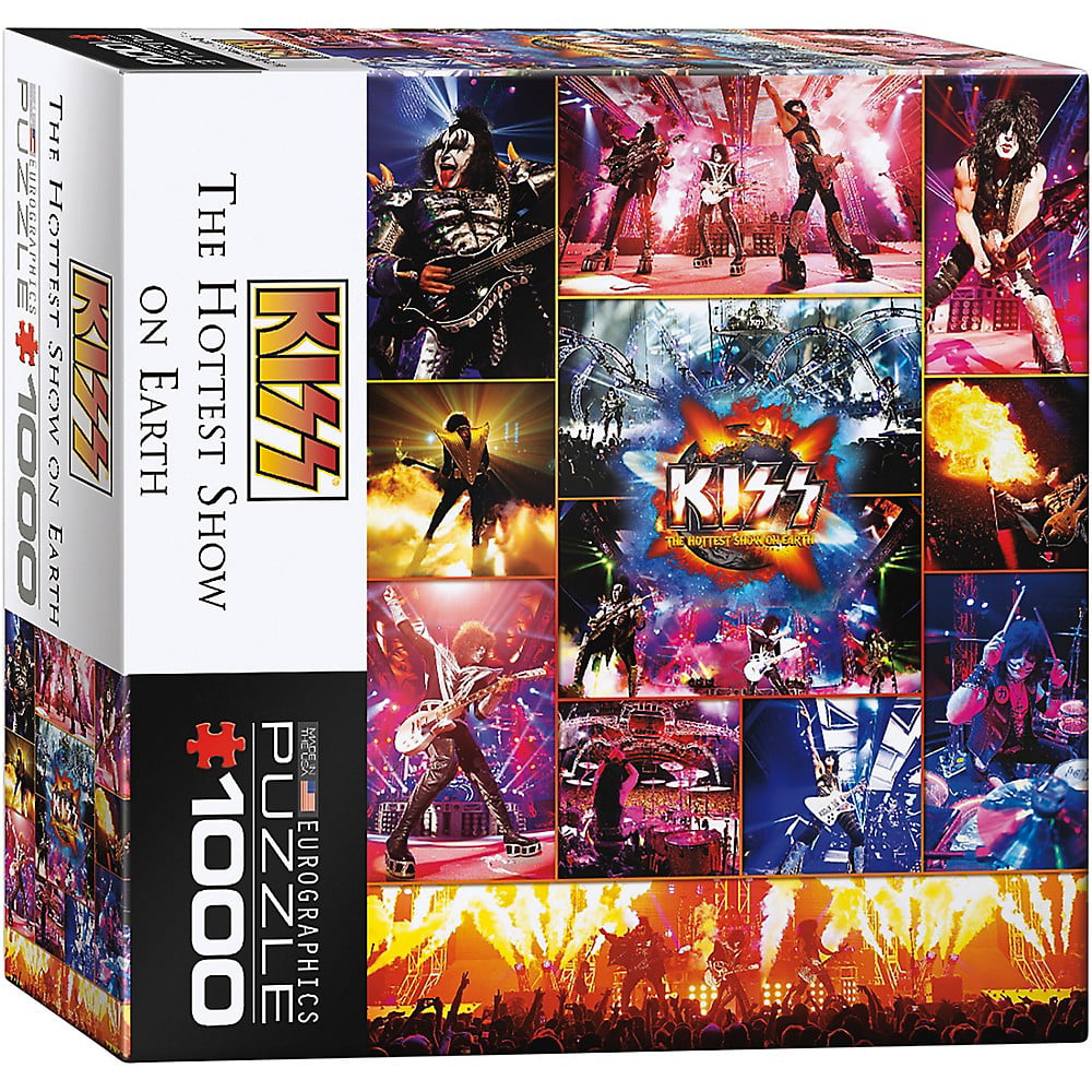 Eurographics Kiss The Hottest Show On Earth 1000 piece jigsaw puzzle NEW 