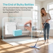 100 Piece Multi-Surface Floor Cleaning Tablets – Concentrated Cleaner for Hardwood, Tile, Laminate, Floor Cleaner Tablets