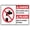 Warning Sign 1, variant on Warning Notice Traffic Sign Danger Don’t Use Cellphone While Pumping Gas - 8"x12" Aluminum Safety Tin Road Sign for Gas Station, Fuel Pump