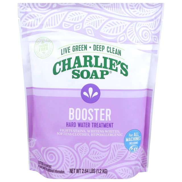 Jabón Charlie's para reforzar la ropa y tratar aguas duras