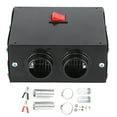 thumbnail image 3 of Calentador de coche, desempañador portátil, ventilador silencioso, calentamiento rápido, 600 W, 12 V, 3 of 14