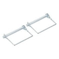 thumbnail image 1 of Pasador de acoplador de remolque de 2 piezas de 3/8" de diámetro, pasador de acoplador de 3-5/32" de largo, pasador de bloqueo de PTO cuadrado, 1 of 6
