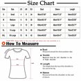thumbnail image 3 of Wycnly Christmas Shirts Clearance Winter Tee Tops for Women Womens Christmas Shirts Merry Xmas Round Neck Lightweight Ladies Pullover Blouses Casual Snowflake Print Tee Tops Fall 3/4 Sleeve Tops, 3 of 5
