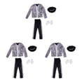 thumbnail image 3 of kurtrusly Boys Kids Costumes Performance Dress Fancy Halloween XL Type1 3Set, 3 of 5