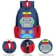 thumbnail image 3 of Mochila para niños, mochila escolar ligera para niños, bolsa de escuela primaria, gran capacidad, bolsa de viaje para libros de guardería preescolar (Rojo), 3 of 5