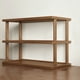 thumbnail image 5 of Estantería de madera de 3 niveles | Moderno organizador de almacenamiento de estante de zapatos de bambú con estantería abierta | Soporte de pantalla multifuncional | Construcción en madera, 5 of 7
