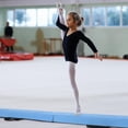 thumbnail image 6 of Spaco 9FT Folding Gymnastics Balance Beam, Pine Wood Frame, Portable, Anti-Slip Base, Gym Training, Multicolor, 6 of 7