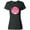 AB-Black, variant on Inktastic Breast Cancer Pink Ribbon Retro Women's T-Shirt
