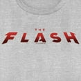 thumbnail image 2 of Women's The Flash Movie Official Logo Graphic Tee Athletic Heather 2X Large, 2 of 4