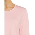thumbnail image 5 of Time and Tru Women's Cami, Thermal and Long Sleeve T-Shirt, 3-Pack, 5 of 5