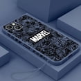 thumbnail image 1 of Marvel superhero cartoon For Apple iPhone 15 14 13 12 11 Pro Max Plus 8 7 SE Liquid Left Rope Phone Case Capa Soft Cover DMH, 1 of 7