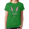 thumbnail image 1 of Tstars Womens Easter Holiday Shirts Bunny Face Girls Shirt Easter Rabbit Happy Easter Party Shirts Easter Gifts for Her Women T Shirt, 1 of 6