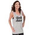 thumbnail image 3 of Health Addict Vegetarian Vegan Diet Plus Size Graphic Tank Top Brisco Brands 2X, 3 of 5