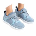 thumbnail image 2 of AJGRHE Kid Wide Barefoot Shoes for Boys Girls Outdoor Running Minimalist Walking Shoes Lightweight Footwear Blue2 5.5-6 Years, 2 of 6