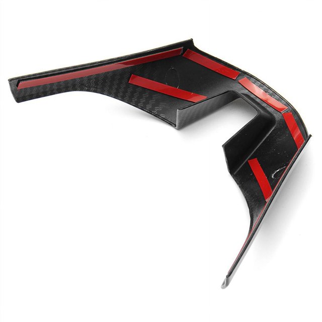 5X Carbon Fiber Steering Wheel Decorative Frame Panel Cover Trim for 3 Axela 2014 2015 2016