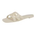 thumbnail image 1 of Sandalia Calvin Klein Yoana Marfil con Punta Cuadrada y Slip-On, 1 of 6