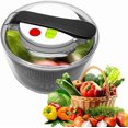 thumbnail image 1 of Essoreuse à Salade avec Couvercle, Essoreuse à Salade 3L, Type à Pression, Séchoir à Légumes de Cuisine, pour Laver la Salade, 1 of 5