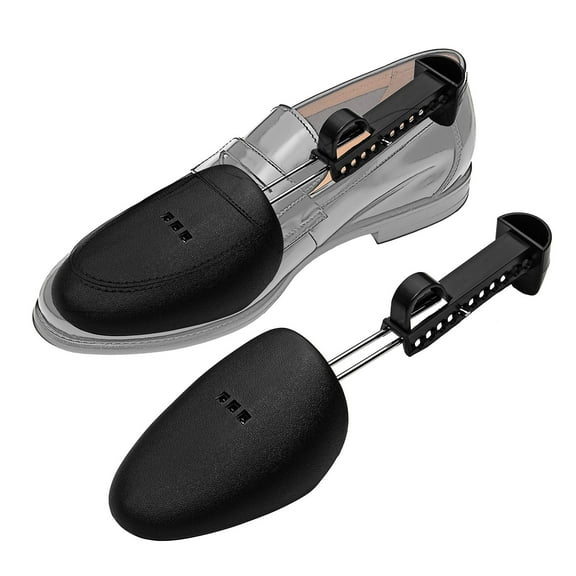 Plastic Shoe Tree Stretchers Men Shoe Trees for Sneakers Travel Practical Plastic Adjustable Length Shoe Organizers