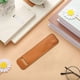 thumbnail image 4 of Estuche para bolígrafo de cuero suave de microfibra de color sólido, estuche protector para lápices para estudiantes, elegante organizador de almacenamiento de artículos de papelería, soporte de, 4 of 5