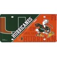 thumbnail image 2 of Miami Hurricanes Metal License Plate, 2 of 2