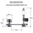 thumbnail image 3 of Aquarium Diy Co2 Generatorwithsolenoid Valve Bubble Counter Reaction System Kit pour Aquati, 3 of 5