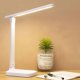 thumbnail image 5 of Lámpara de mesa regulable LED lámpara de mesa plegable carga USB protección ocular lámpara de escritorio control táctil para dormitorio oficina rosa recargable, 5 of 5