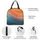 thumbnail image 4 of Disketp yellow orange and teal Bolsa Térmica para Almuerzo para Hombre y Mujer, Ideal para Trabajo, Senderismo y Picnic, 4 of 8