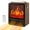 Black, variant on Portable Electric Fireplace Space Heater for Indoor Use, Remote Control, 3 Mode Settings, 24H Timer & Safety Tip-Over Protection