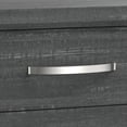 thumbnail image 4 of Erica Bedside Nightstand- 2 Drawers Chrome Bar Handles, 4 of 6