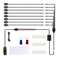 thumbnail image 1 of Dalazy Energy Saving LED Lamps For Car Easy Install Wide Application Shock-proof Car Underglow Lamp One drag eight 1Set, 1 of 6